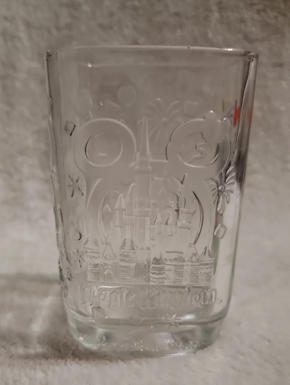 Vintage Mickey Mouse McDonald's commemorative glass